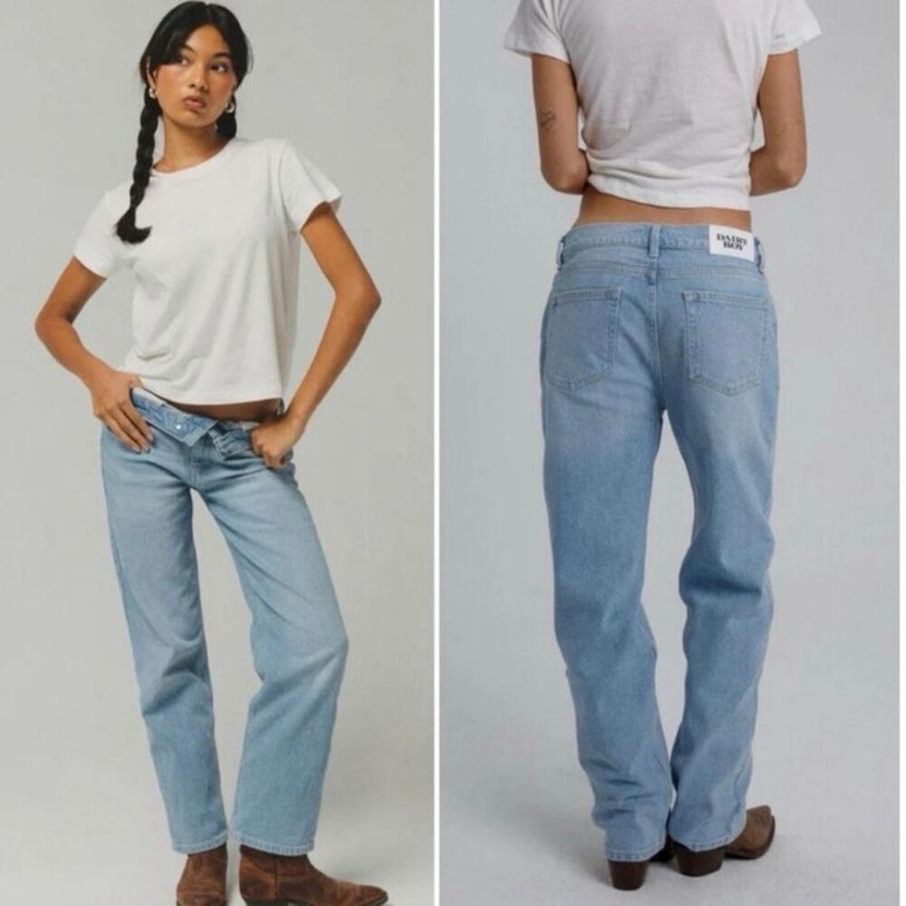 Dairy Boy Relaxed Straight Leg Denim Jeans